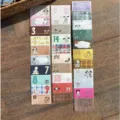 Schattige puppy washi tape met nummers 1 tot 31 voor planner en dagboek decoratie. - Schrijfpapier - Dalmatiër Datum Gedeeltelijk Verpakt