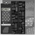 Detailed view of Tournesol washi tape roll featuring intricate grid and star patterns for journaling. - Woven Mesh