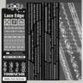 Nokui lace washi tape die-cut sticker roll for journal DIY decoration and scrapbooking supplies - Lace Trim