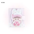 Lindo mini cuaderno rosa diario de estudiante portátil adorable agenda de dibujos regalo - Cuaderno Conejo Rosa
