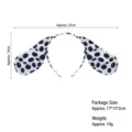 Cute dalmatian dog ear headband for children party costume, soft and lightweight. - Dalmatian Dog Ears