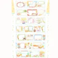 Leuke cartoon washi tape sticker rol voor dagboek planner scrapboek knutselen esthetisch - Spraakbubbel - Schrijf Calqueerpapier Volledige Rol