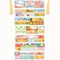 Leuke cartoon washi tape variant, decoratieve afplakband voor journaling en knutselen. - Zoete Droom Zak - Washi Volledige Rol