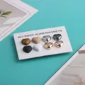 Set di spille magnetiche colorate a cuore per hijab da donna sciarpa spilla sicura - Confezione da 8 / Galvanico + Verniciato