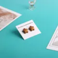 Spilla magnetica hijab a stella forte spilla per sciarpa magnetica donna copricapo. - Confezione da 2 / Caffè