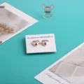 Spille per hijab magnetiche a cuore oro rosa, fibbie per sciarpe potenti per donne. - Confezione da 2 / Placcatura in oro rosa