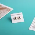 Goldene Stern Hijab Magnete starke Magnet Schal Clips Verrutschen sichere Kopftuch Accessoires - 2er-Pack / Roségold