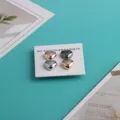 Herzfömige magnetische Hijab Nadeln Set, bunte Schal Clips für sicheren und stilvollen Halt. - 4er-Pack / Galvanisiert Sortiert