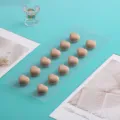Herz magnetischer Kopftuch Schal Clip Variante. Starke Magnetschnalle für Damen Tücher Schals. - 12er Pack / Lackiertes Khaki
