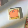 Cute original tofu sticky notes for journaling, memo pads and decorative stationery SKU. - Raised Hands