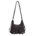 Donkerbruin Multifunctioneel Convertible Rugzak Dames Casual Schoudertas Tas - Zonder hanger / Koffie
