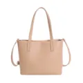Dames Kaki Tote Tas Stijlvolle Woon-werk Schoudertas PU Lederen Crossbody Tas - Zonder hanger / Khaki
