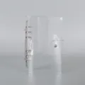 Διαφανές Εξώφυλλο Ντοσιέ PVC A5 A6 Θήκη Οργανωτή Σημειωματάριου Ανταλλακτικό - A6 PVC Σιδερένιο Κλιπ