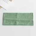 Green rhinestone wide elastic headband shiny crystal star hair band for women fashion hair accessories - Matcha Green