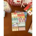 Retro japanischer Stil Notizblock süßer Aufkleber Journaling Collage Material Schreibwaren - Vintage Serie-2 (10*14) Ganzes Buch