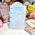 Cute A7 M5 A8 loose leaf binder refill paper planner refill stationery cute fishbowl design - Goldfish