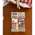 Retro Notizblock im japanischen Stil für Tagebuch, kreative Haftnotizen und Scrapbook Basteln. - Vintage Serie-8 (10*14) Ganzes Buch