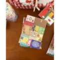 Ρετρό ιαπωνικό σημειωματάριο vintage patchwork αυτοκόλλητες σημειώσεις ημερολόγιο - Vintage Σειρά-9 (10*14) Ολόκληρο Βιβλίο