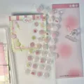 simpatici adesivi in resina 3d dango fragola trifoglio per diy custodia e diario - Torta di pesce