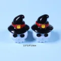 Halloween miniature resin skull witch hat figurines set for micro landscape home decor - Halloween Mini Ornament - Skull / 2.5x2.4x2.9cm