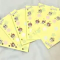 Papel de recambio para agenda M5, tierno diseño de panda de fruta de dibujos animados. - M5 Melon Recambios B 15 Hojas