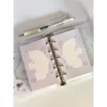 Transparent M5 loose leaf binder notebook with cute cherry blossom bird planner filler paper - Cherry Summer 1