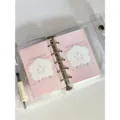 Cute M5 Ring Binder Planner Set with Pink Kawaii Inner Pages and Aesthetic Stationery. - Cherry Summer 2