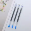 Transparenter Gelstift Detail, grosse Kapazitaet fluessig Tinte Schreiben Buerobedarf. - 0.5mm / Blau