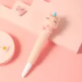 Joli stylo licorne à rebond lent, stylo gel souple anti-stress pour étudiants et bureau. - Licorne Rose 2