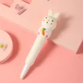 Stylo gel lapin mignon rebond lent, stylo anti-stress souple pour étudiants variante. - Lapin Carotte Beige