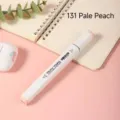 Single white barrel alcohol marker double ended drawing pen pale peach color for art sketching - 131 Nude