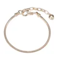 Catena base bracciale serpente dorato 2.8mm accessorio gioiello fai da te con ciondolo cuore. - 16cm / Rame Placcato Oro