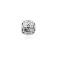 Ancient silver zodiac charm 11mm Sagittarius bead alloy DIY jewelry bracelet accessory - Sagittarius