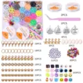 24 colori perle di argilla 6mm perle distanziatrici kit braccialetto diy accessori gioielli - Set di Perline in Argilla 2