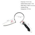 Halloween horror headband bloody knife prop spooky party cosplay costume trick toy decoration 1pc - One Size / Knife Through Head