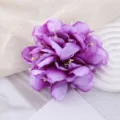 Purple orchid artificial flower hair clip bohemian style hair accessories for women vacation - Light Purple