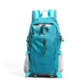 Türkiser Outdoor-Bergsteiger-Rucksack, leichter Reise-Sport-Trekking-Wander-Rucksack Modell. - Blau