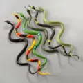Set di serpenti giocattolo di simulazione, gomma flessibile, colori realistici per scherzi e decori. - Simulazione Serpente Set di Sei