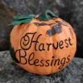 Resin pumpkin autumn harvest decoration ornament for home tabletop display and holiday decor. - Pumpkin C Style