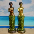 Ancient Greek Goddess Aphrodite Resin Statue Desktop Ornament Home Decor Figurine Gift - Venus Model F