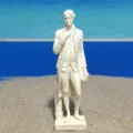 Thomas Jefferson figurine miniature statue sand tray psychology tool detailed view tabletop ornament - Thomas Jefferson