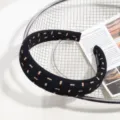 Serre-tête noir rembourré de style coréen avec motif marron, accessoire de mode élégant. - Imprimé Géométrique Noir
