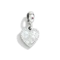 Silver heart castle charm pendant DIY jewelry accessory for bracelet necklace gift 1pc - Silver Castle Heart Charm (006)