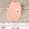 Winter warm pet fleece vest for small dogs, cute bear pocket turtleneck puppy clothes XS-XL - XS / Pink