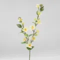 Champagne artificial flower branch faux floral stem for home wedding decor aesthetic - Champagne