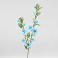Meraviglioso ramo di fiori di gelsomino artificiale blu per decorazione di nozze e casa - Blu