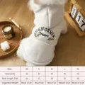 Cute dog hoodie winter warm small pet clothes soft fleece apparel for puppy bichon poodle - XS / Khaki