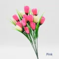 mazzo di fiori di magnolia bicolore artificiale decorazione domestica arte floreale nuziale - Rosa