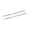 Rosa eloxierte Aluminium-Häkelnadel 3.5mm für DIY handgemachte Garnstrickwerkzeuge - 3.5mm / Rosa