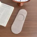 Αόρατες ανδρικές καλοκαιρινές κάλτσες από λεπτό βαμβάκι, χαμηλές αντιολισθητικές καλτσάκι. - Ένα μέγεθος (Με καρτελάκι ανάρτησης) / Βρώμη